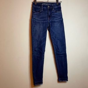 AMERICAN EAGLE Super Super Stretch Hi Rise Jegging